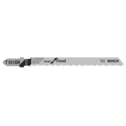 BOSCH List do priamočiarej píly na drevo T 101 BR 100/2,5 mm (5 ks)
