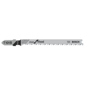BOSCH List do priamočiarej píly na drevo T 101 B 100/2,7 mm (5 ks)   BOSCH List do priamočiarej píly na drevo T 101 B 100/2,7 mm (5 ks)
