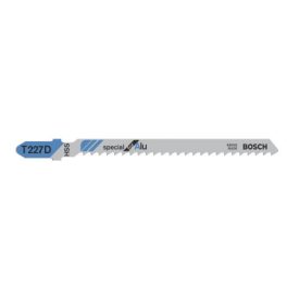 BOSCH Pílový list priamočiary na hliník T227D 100/3,0 mm HSS (3 ks)   BOSCH Pílový list priamočiary na hliník T227D 100/3,0 mm HSS (3 ks)