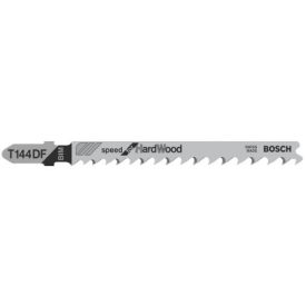 BOSCH Pílový list priamočiary na tvrdé drevo T 144 DF 100/4,0-5,2 mm bimetal (5 ks)   BOSCH Pílový list priamočiary na tvrdé drevo T 144 DF 100/4,0-5,2 mm bimetal (5 ks)