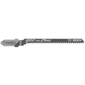 BOSCH Pílový list priamočiary na drevo T 119 BO 83/2,0 mm HCS (3 ks)   BOSCH Pílový list priamočiary na drevo T 119 BO 83/2,0 mm HCS (3 ks)