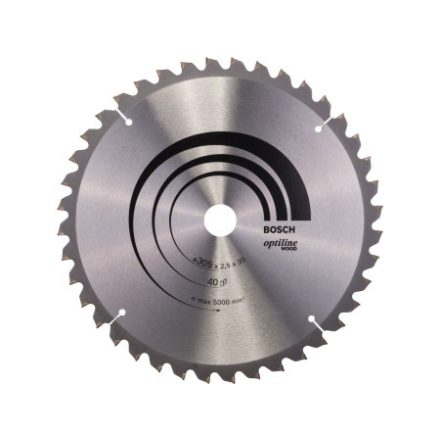 BOSCH Pílový kotúč na drevo 305 x 30 x 2,5 mm / 40T Optiline Wood ATB / N