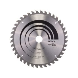 BOSCH Pílový kotúč na drevo 254 x 30 x 2,8 mm / 40T Optiline Wood ATB   BOSCH Pílový kotúč na drevo 254 x 30 x 2,8 mm / 40T Optiline Wood ATB