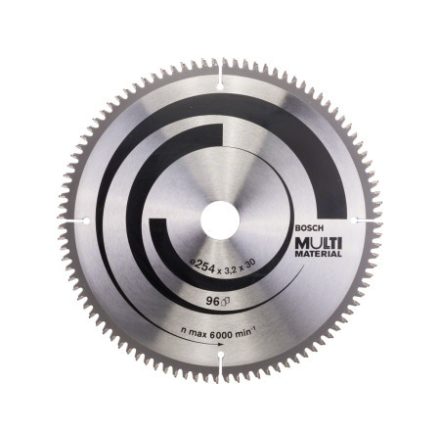 BOSCH Pílový kotúč univerzálny 254 x 30 x 3,2 mm / 96T MultiMaterial HLTCG