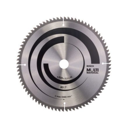 BOSCH Pílací kotúč univerzálny 305 x 30 x 3,2 mm / 80T MultiMaterial HLTCG