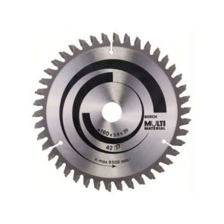 BOSCH Pílový kotúč univerzálny 165 x 20/16 x 2,4 mm / 42T MultiMaterial