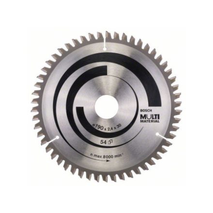 BOSCH Pílový kotúč univerzálny 190 x 30 x 2,4 mm / 54T MultiMaterial
