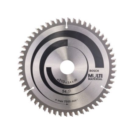 BOSCH Univerzálny kotúč na pílenie 210 x 30 x 2,4 mm / 54T MultiMaterial HLTCG