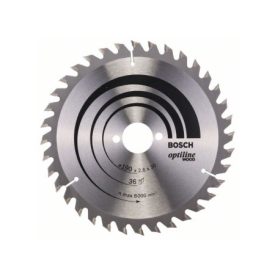 BOSCH pílový kotúč na drevo 190 x 30 x 2,6 mm / 36T Optiline Wood ATB   BOSCH pílový kotúč na drevo 190 x 30 x 2,6 mm / 36T Optiline Wood ATB