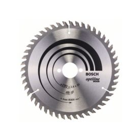 BOSCH pílový kotúč na drevo 190 x 30 x 2,6 mm / 48T Optiline Wood ATB   BOSCH pílový kotúč na drevo 190 x 30 x 2,6 mm / 48T Optiline Wood ATB