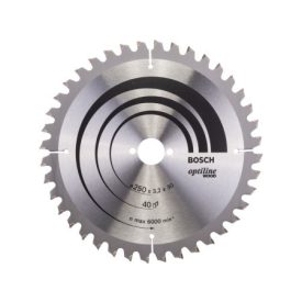 BOSCH Pílací kotúč na drevo 250 x 30 x 3,2 mm / 40T Optiline Wood ATB / N   BOSCH Pílací kotúč na drevo 250 x 30 x 3,2 mm / 40T Optiline Wood ATB / N