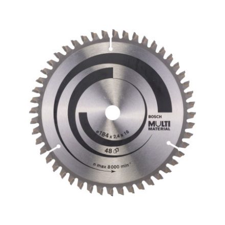 BOSCH Univerzálny rezací kotúč 184 x 30 x 2,4 mm / 48T MultiMaterial HLTCG