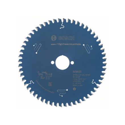 BOSCH Pílový kotúč na laminované dosky 190 x 30 x 2,6 mm / 56T Expert na vysokotlakový laminát