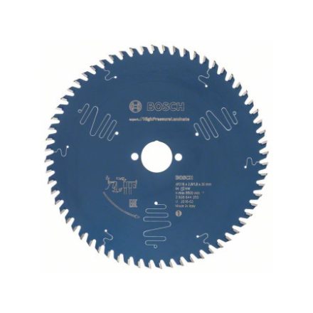 BOSCH Pílový kotúč na laminované dosky 216 x 30 x 2,8 mm / 64T Expert na vysokotlakový laminát