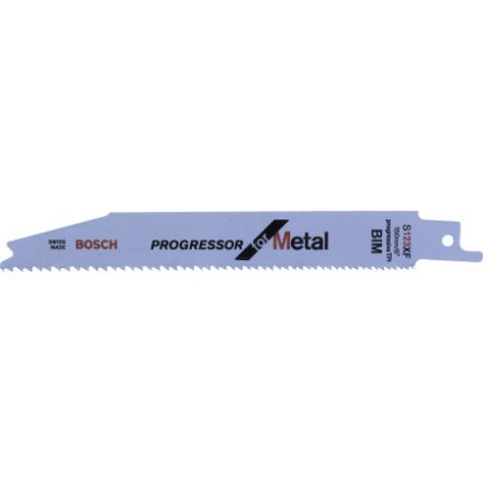 BOSCH Pílka na kov S 123 XF 150 mm / 8-18TPI bimetalová Progressor for Metal (2 ks)