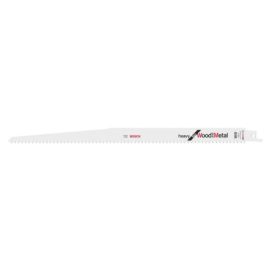 BOSCH Pílový list priamočiary na drevo s hrotmi S 1411 DF 300 mm / 6TPI bimetal (2 ks)   BOSCH Pílový list priamočiary na drevo s hrotmi S 1411 DF 300 mm / 6TPI bimetal (2 ks)