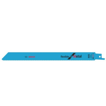 BOSCH Pílový list priamočiary na kov S 1122 BF 225 mm / 14TPI bimetal (100 ks)