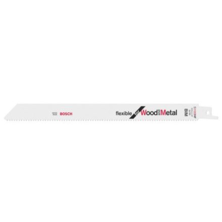 BOSCH Pílový list priamočiary na drevo s hrotmi S 1122 HF 225 mm / 10TPI bimetal (2 ks)