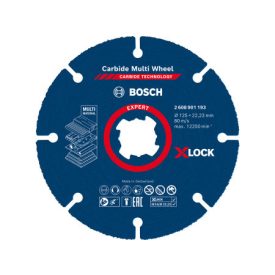 BOSCH EXPERT Multi rezací kotúč 125 x 22,2 mm X-LOCK BOSCH EXPERT Multi rezací kotúč 125 x 22,2 mm X-LOCK