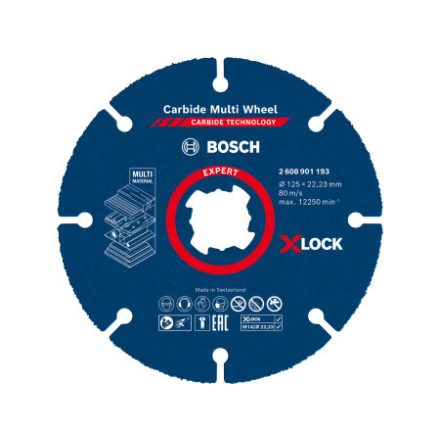 BOSCH EXPERT Multi rezací kotúč 125 x 22,2 mm X-LOCK