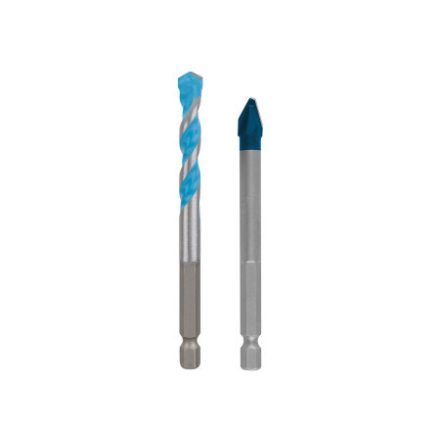 BOSCH EXPERT HEX-9 Hard Ceramic + Univerzálny vrták 8 mm 1/4" bitový držiak (2 ks)