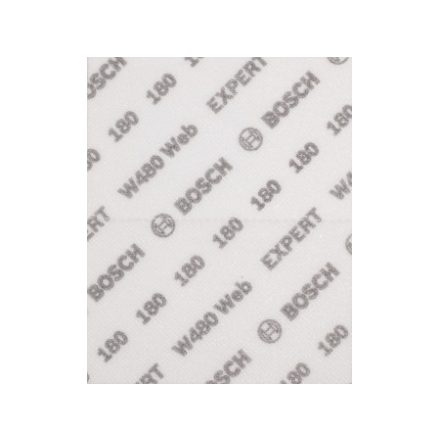 BOSCH EXPERT W480 Brúsna sieť prateľná 140 x 115 mm /P180 (2 ks)