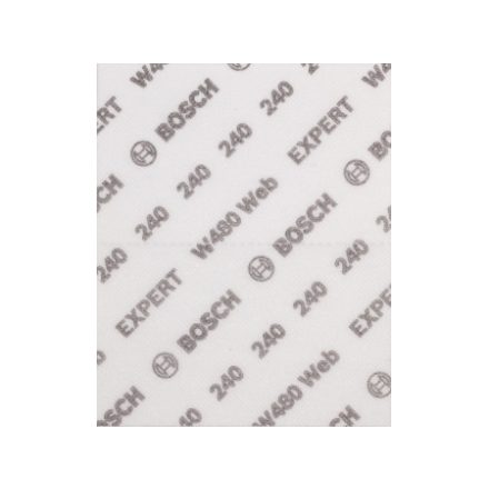 BOSCH EXPERT W480 Pracovná brúsna mriežka 140 x 115 mm /P240 (2 ks)