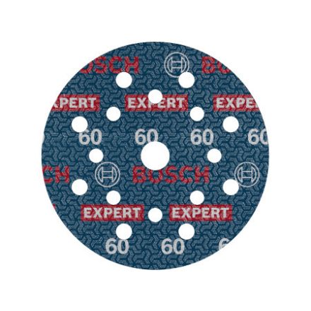 BOSCH EXPERT O780 Foil Tepovací brúsny disk 125 mm / P60 s keramickými zrnami (6 ks)