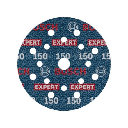 BOSCH EXPERT O780 Foil Brúsny kotúč na suchú zip 125 mm / P150 keramické zrná (6 ks)