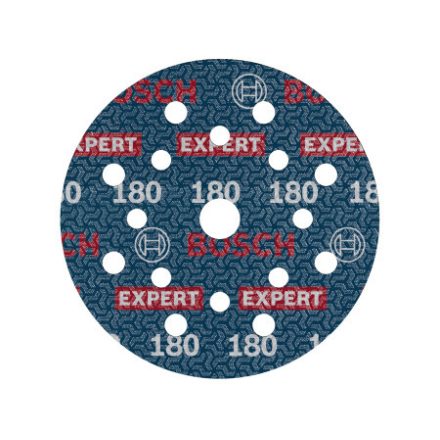 BOSCH EXPERT O780 Brúsny kotúč na suchý zips 125 mm / P180 s keramickými zrnami (6 ks)