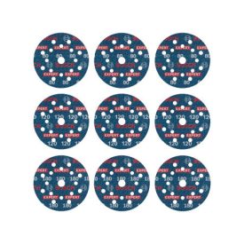 BOSCH EXPERT O780 Foil Súprava brúsnych kotúčov na suché brúsenie 9 dielna 125 mm keramické zrná   BOSCH EXPERT O780 Foil Súprava brúsnych kotúčov na suché brúsenie 9 dielna 125 mm keramické zrná