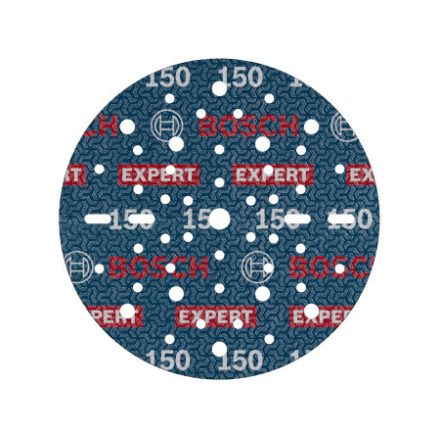 BOSCH EXPERT O780 Brúsny kotúč na suchý zips 150 mm / P150 s keramickými zrnami (6 ks)