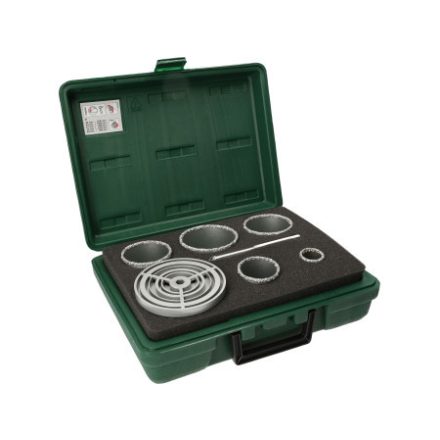BOSCH Diamantová sada na výrez kruhov 5 dielna v kufri (33-53-67-73-83 mm)