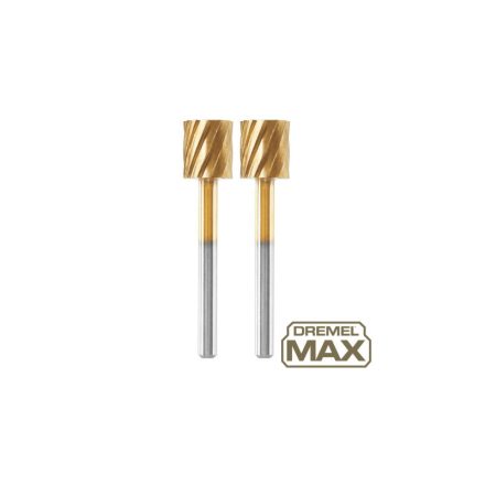 DREMEL MAX 115DM Frezovacia hlava valcového tvaru 7,8 mm s TiN povlakom (2 ks)