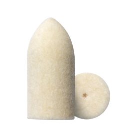 DREMEL Polírovací hrot kužeľovitý 10 x 3,2 mm filcová tkanina(4 ks)   DREMEL Polírovací hrot kužeľovitý 10 x 3,2 mm filcová tkanina(4 ks)