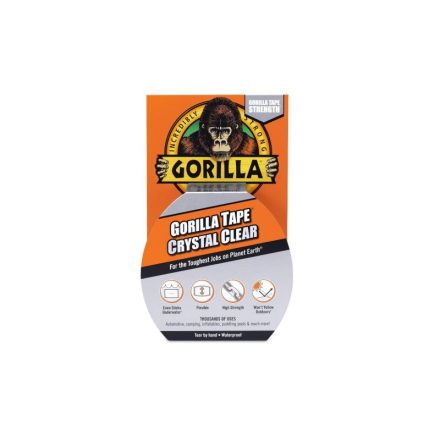 GORILLA Opravná páska krištáľovo čistá vodotesná 48 mm x 8,2 m
