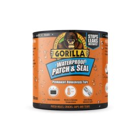 GORILLA Vodotesná záplatovacia/tesniaca páska čierna 100 mm x 3 m   GORILLA Vodotesná záplatovacia/tesniaca páska čierna 100 mm x 3 m