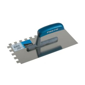 FESTA hladítko ozubené 130 x 280 mm inox 12 x 12 mm s plastovou rukoväťou   FESTA hladítko ozubené 130 x 280 mm inox 12 x 12 mm s plastovou rukoväťou