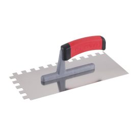 FESTA hladítko ozubené 130 x 280 mm inox 12 x 12 mm s mäkkou rukoväťou   FESTA hladítko ozubené 130 x 280 mm inox 12 x 12 mm s mäkkou rukoväťou