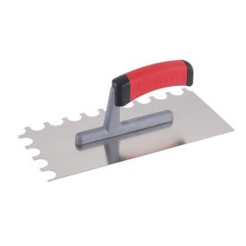 FESTA hladítko ozubené 130 x 280 mm inox O16 mm s mäkkou rukoväťou   FESTA hladítko ozubené 130 x 280 mm inox O16 mm s mäkkou rukoväťou