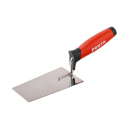FESTA Lyžica na murovanie 140 x 80 mm stropná inox s mäkkou rukoväťou