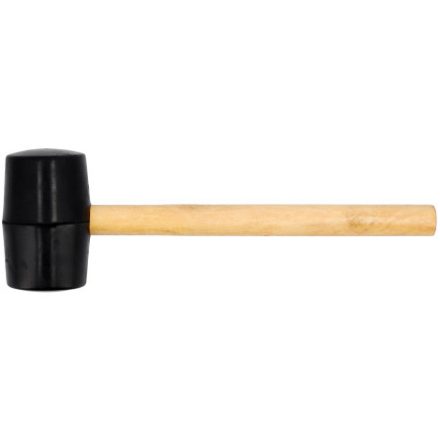 VOREL Gumové kladivo 450 g drevená násada 55 mm