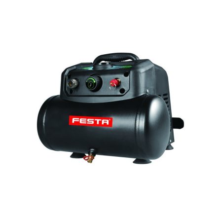 FESTA kompresor 1,1 kW, 6 l (bezolejový)