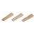 WOODY Drevený klin 100 x 25 x 16 - 1 mm (14 ks)