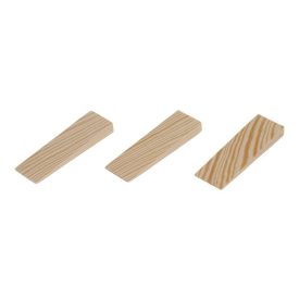 WOODY Drevený klin 80 x 25 x 10 - 3 mm (20 ks) WOODY Drevený klin 80 x 25 x 10 - 3 mm (20 ks)