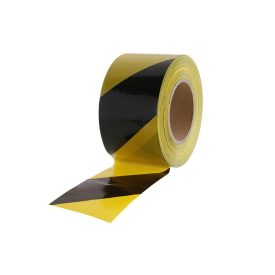 Cestná značkovacia páska, žlto-čierna 80 mm x 250 m Cestná značkovacia páska, žlto-čierna 80 mm x 250 m