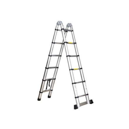Teleskopický rebrík 3,8 m sklopný