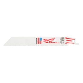 MILWAUKEE Pílový list na šabľovú pílu 150 mm / 10TPI (kov) (5 ks)   MILWAUKEE Pílový list na šabľovú pílu 150 mm / 10TPI (kov) (5 ks)
