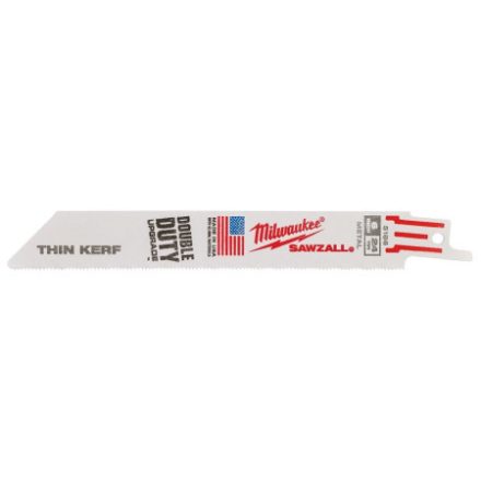 MILWAUKEE Pílový list do sablí 150 mm / 24TPI bimetal Co (pre kov) (5 ks)