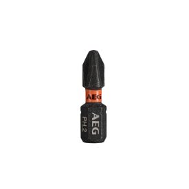 AEG Bit hrot PH2 x 25 mm 1/4" (2 ks) AEG Bit hrot PH2 x 25 mm 1/4" (2 ks)